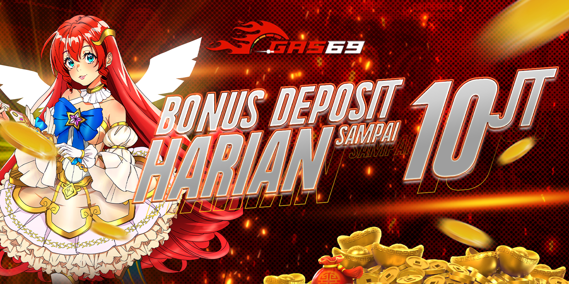 Bonus Deposit Harian Sampai 10 Juta