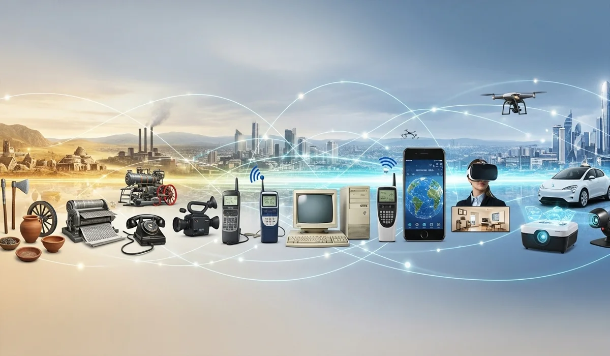 Technological Development from Time to Time